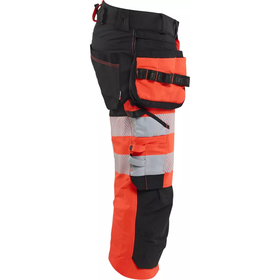 Blaklader 112316485599, High Vis 4-Wege-Stretch Piratenhose, Rot/Schwarz, image 2, gallery thumbnail