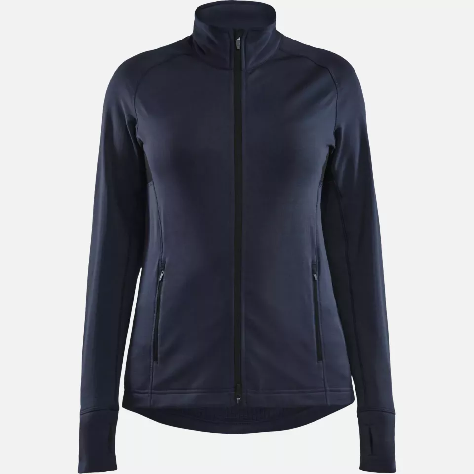 Blaklader 474525398600, STRIKER Women's Fleece Jacket, Dark Navy, image 1, gallery thumbnail