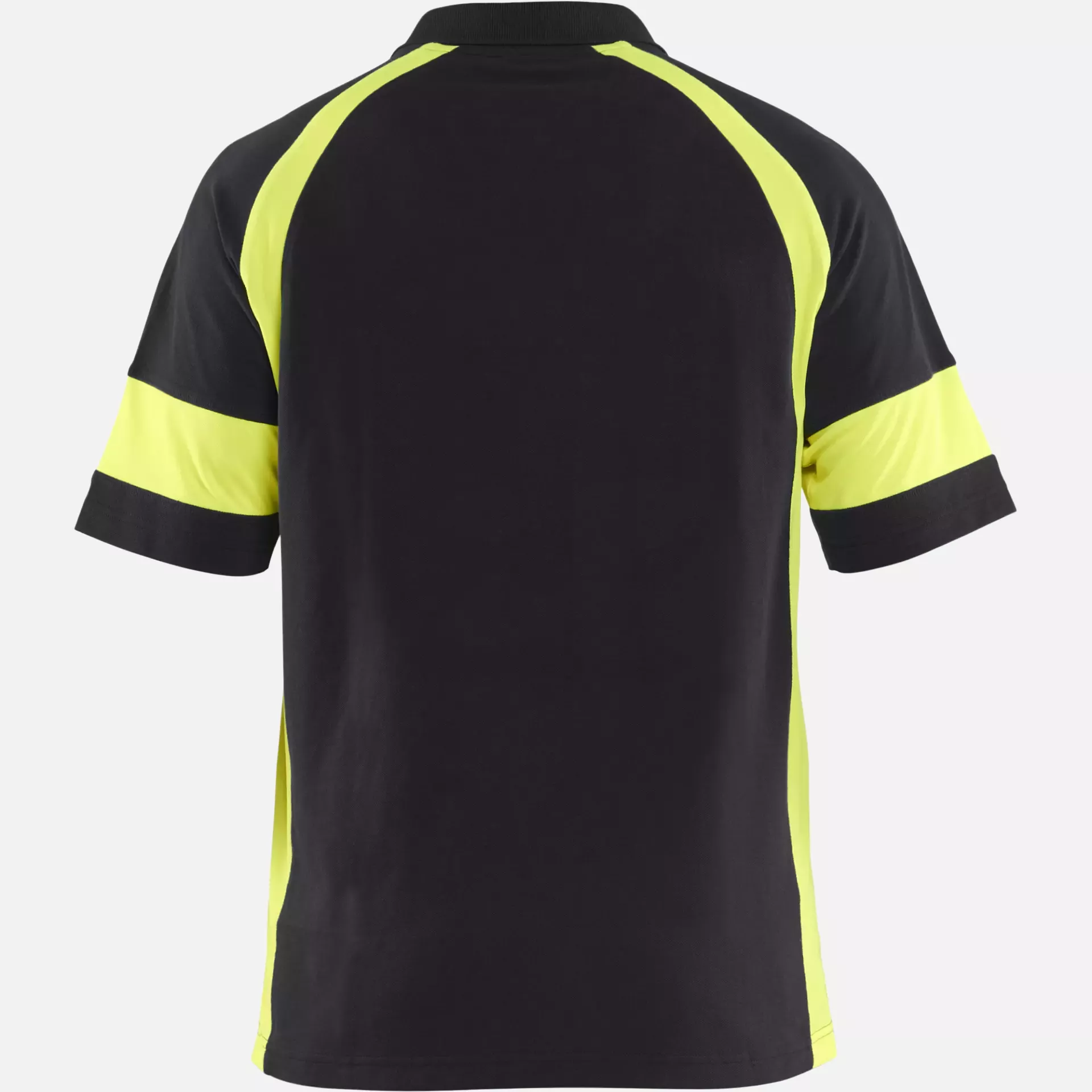 Blaklader 352810509933, High Vis Polo Shirt, Black/Yellow, image 4
