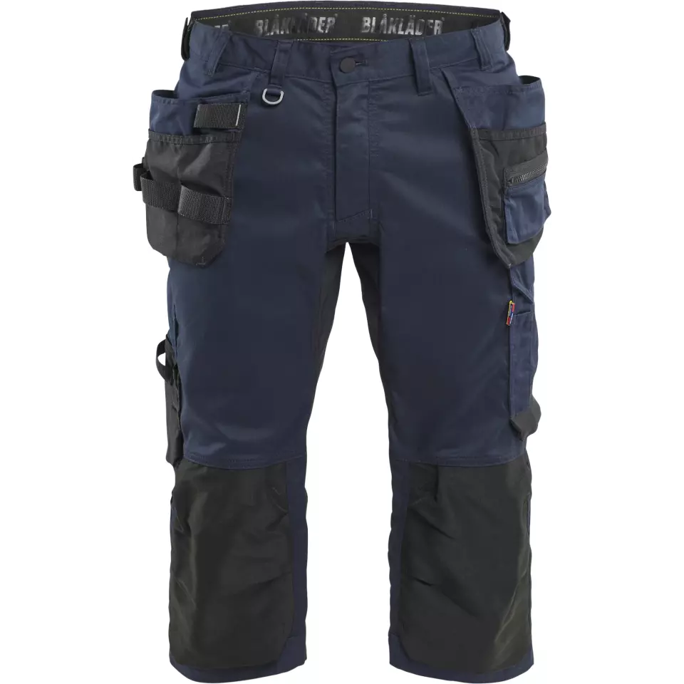 Blaklader 175418328600, Stretch Craftsman Pirate Shorts, Dark Navy, image 1, gallery thumbnail