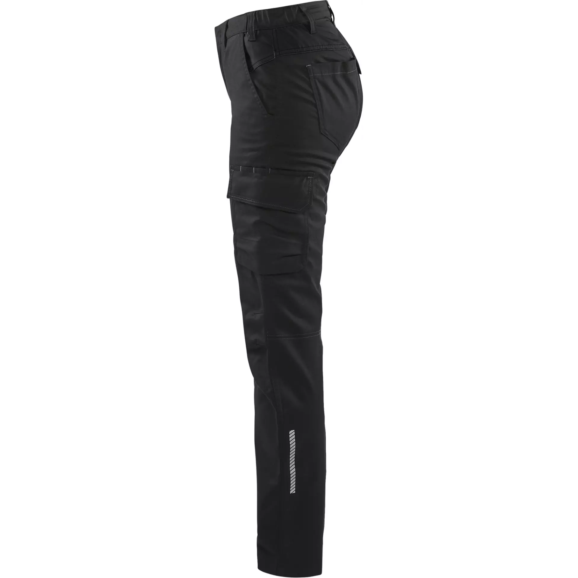 Blaklader 714418329900, Ladies Stretch Industry Work Trousers, Black, image 3