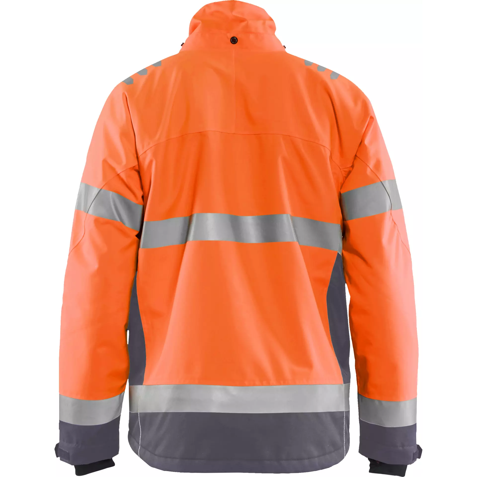 Blaklader 478019775396, High Vis Lined Lightweight Winter Jacket, Orange/Medium Grey, image 4