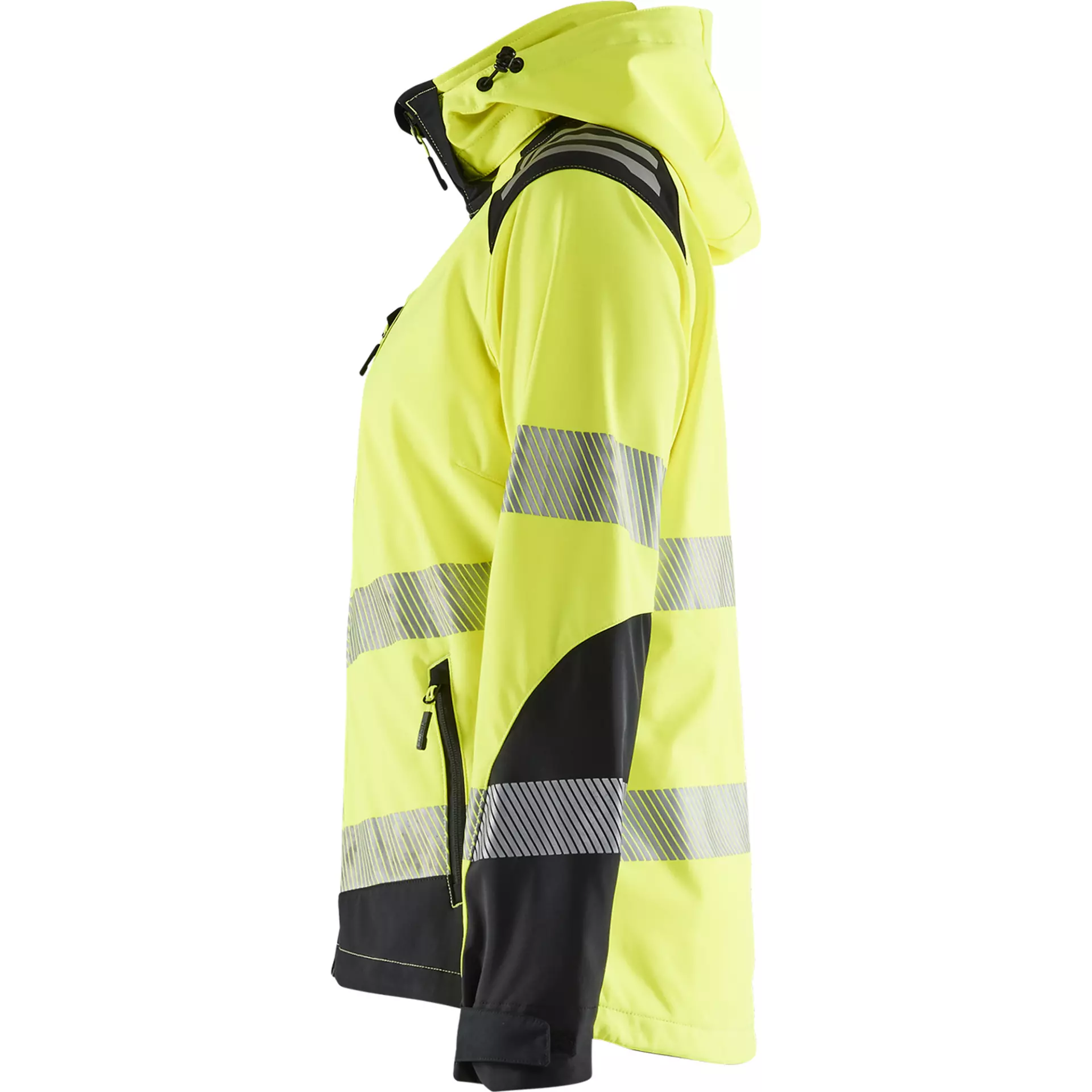 Blaklader 479125133399, High Vis Damen Softshell Jacke, Gelb/Schwarz, image 3