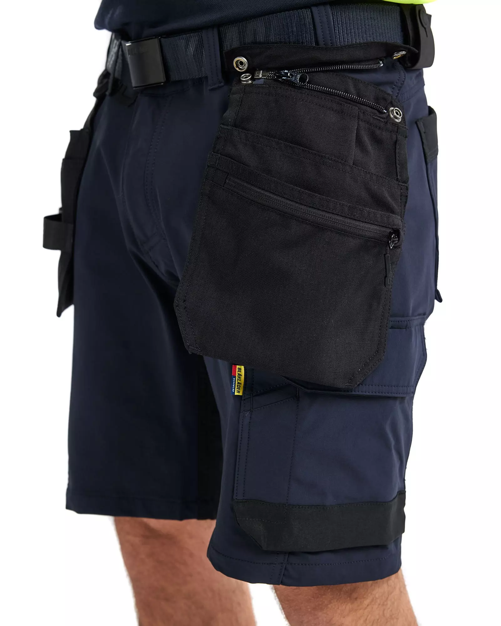 Blåkläder 170216458699, 4-Way Stretch Craftsman Shorts, Dark Navy/Black, image 6