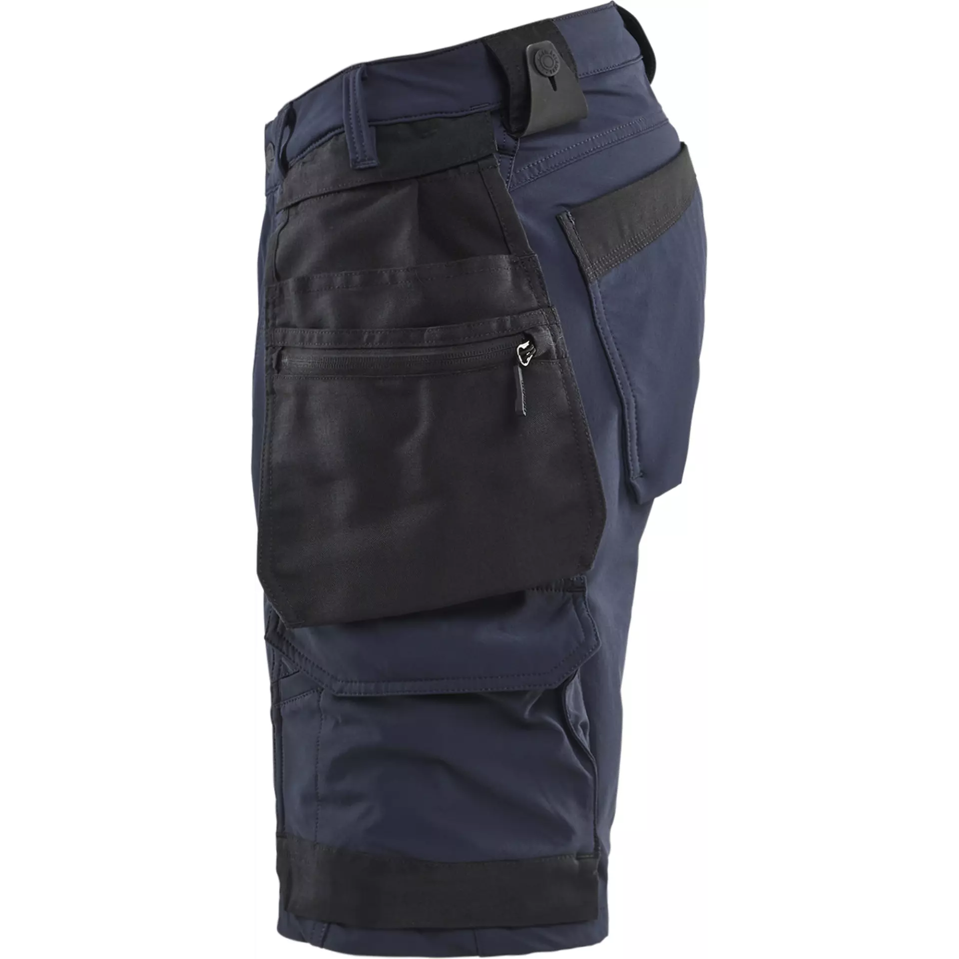 Blåkläder 170216458699, 4-Way Stretch Craftsman Shorts, Dark Navy/Black, image 3