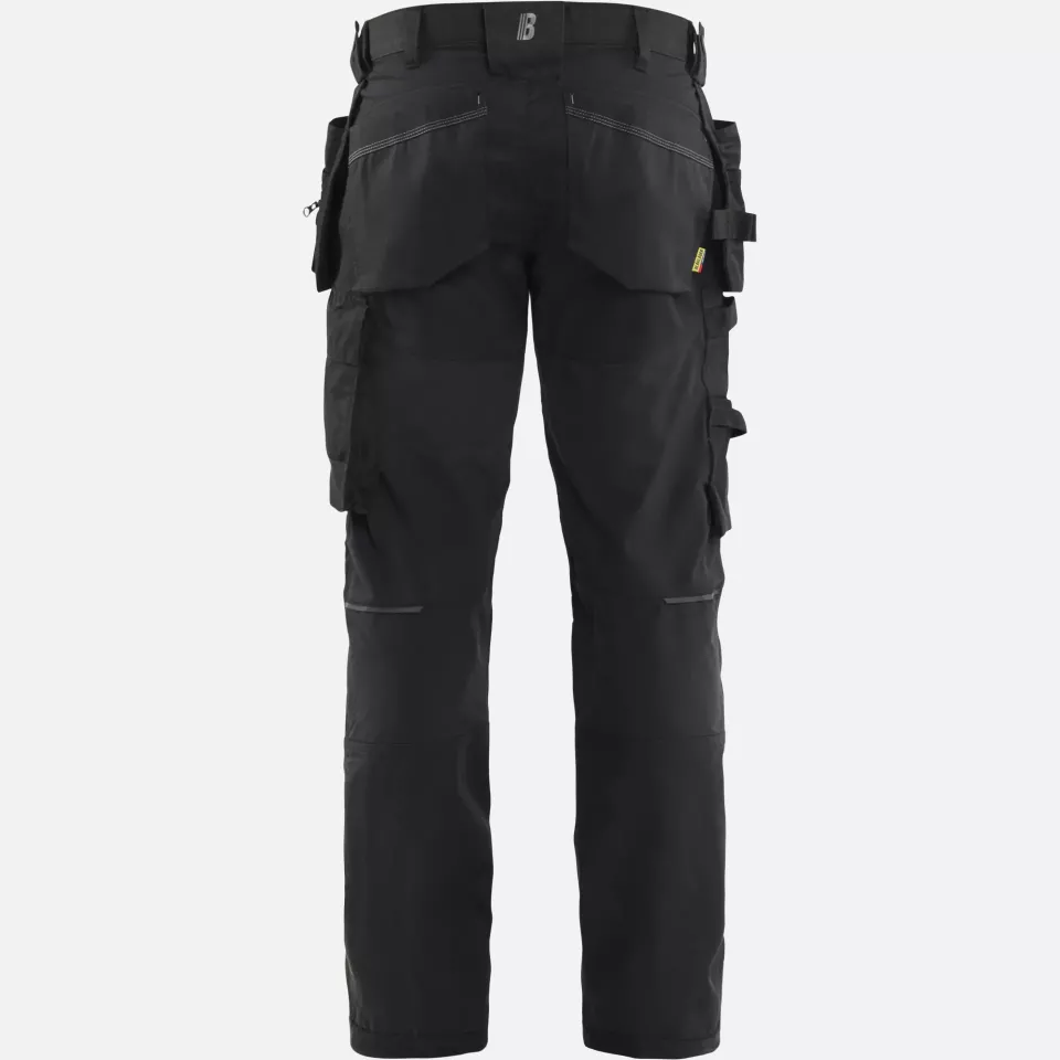 Blaklader 175018329900, Stretch Handwerker Arbeitshose, Schwarz, image 4, gallery thumbnail
