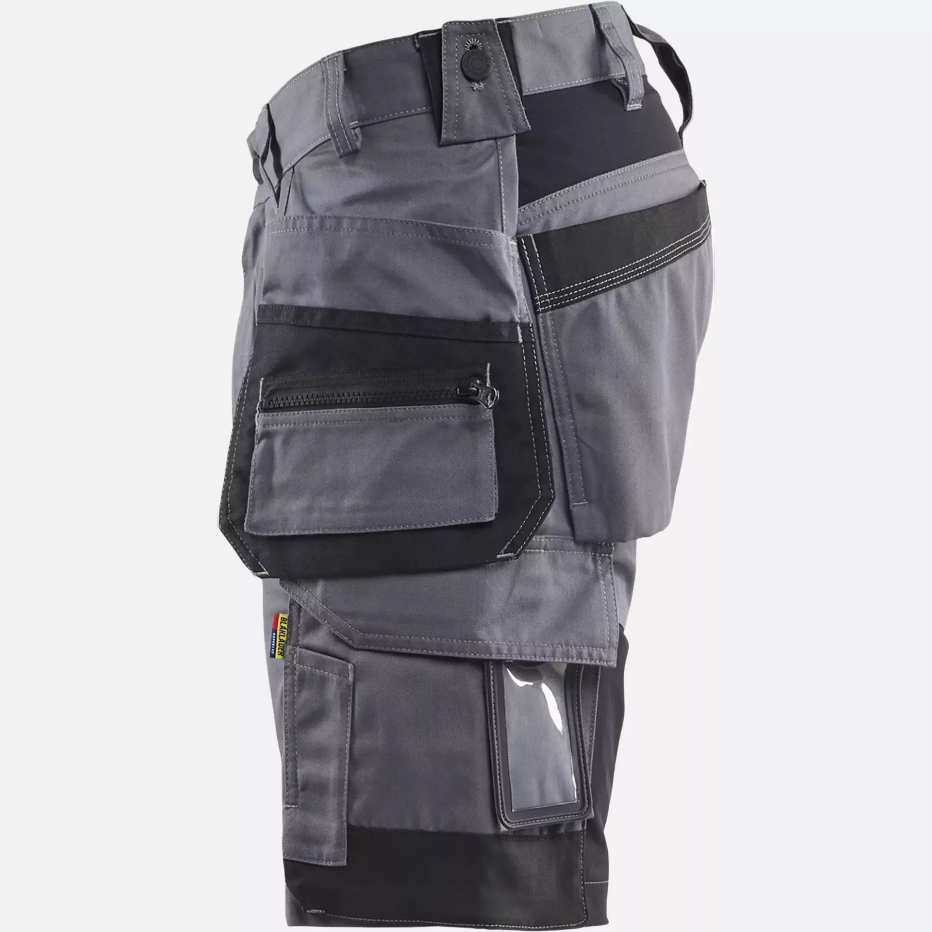 Blaklader 175218329600, Stretch Craftsman Shorts, Medium Grey, image 3