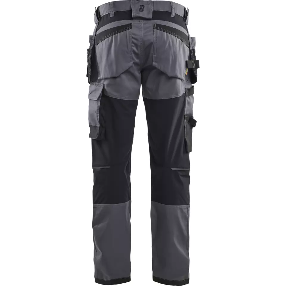 Blåkläder 175018329600, Stretch Craftsman Work Trousers, Medium Grey, image 4, gallery thumbnail