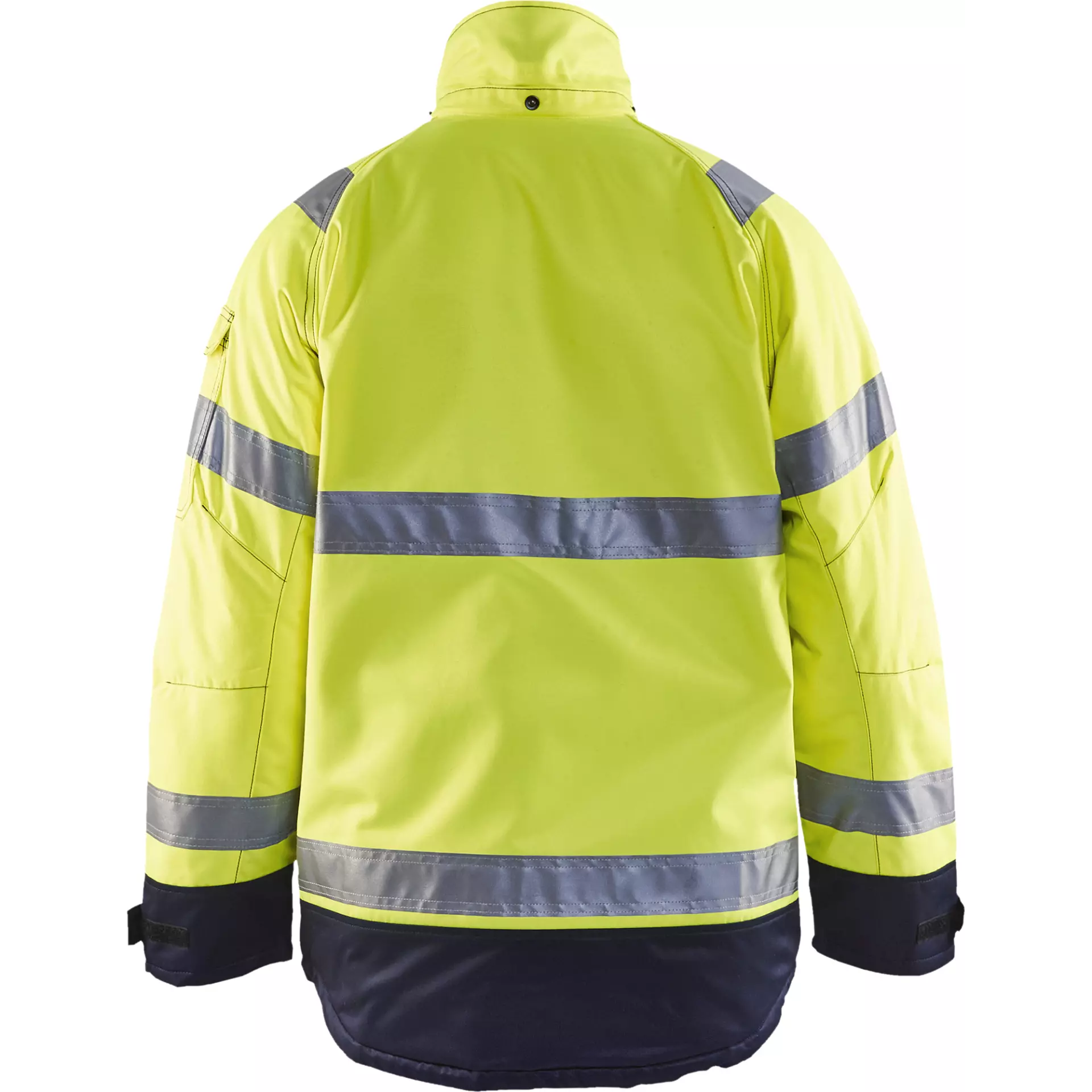 Blaklader 482819003389, High Vis Winter Jacket, Yellow/Navy Blue, image 4