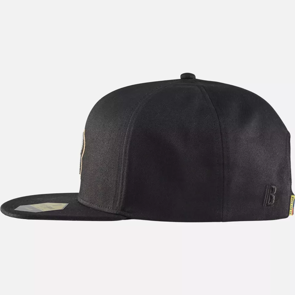 Blaklader 923211499900, Flat Brim Cap, Black, image 3, gallery thumbnail