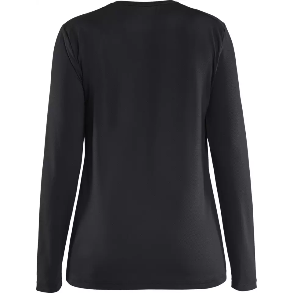 Blåkläder 342711269900, Ladies Functional UV Protection Long Sleeve Shirt, Black, image 4, gallery thumbnail