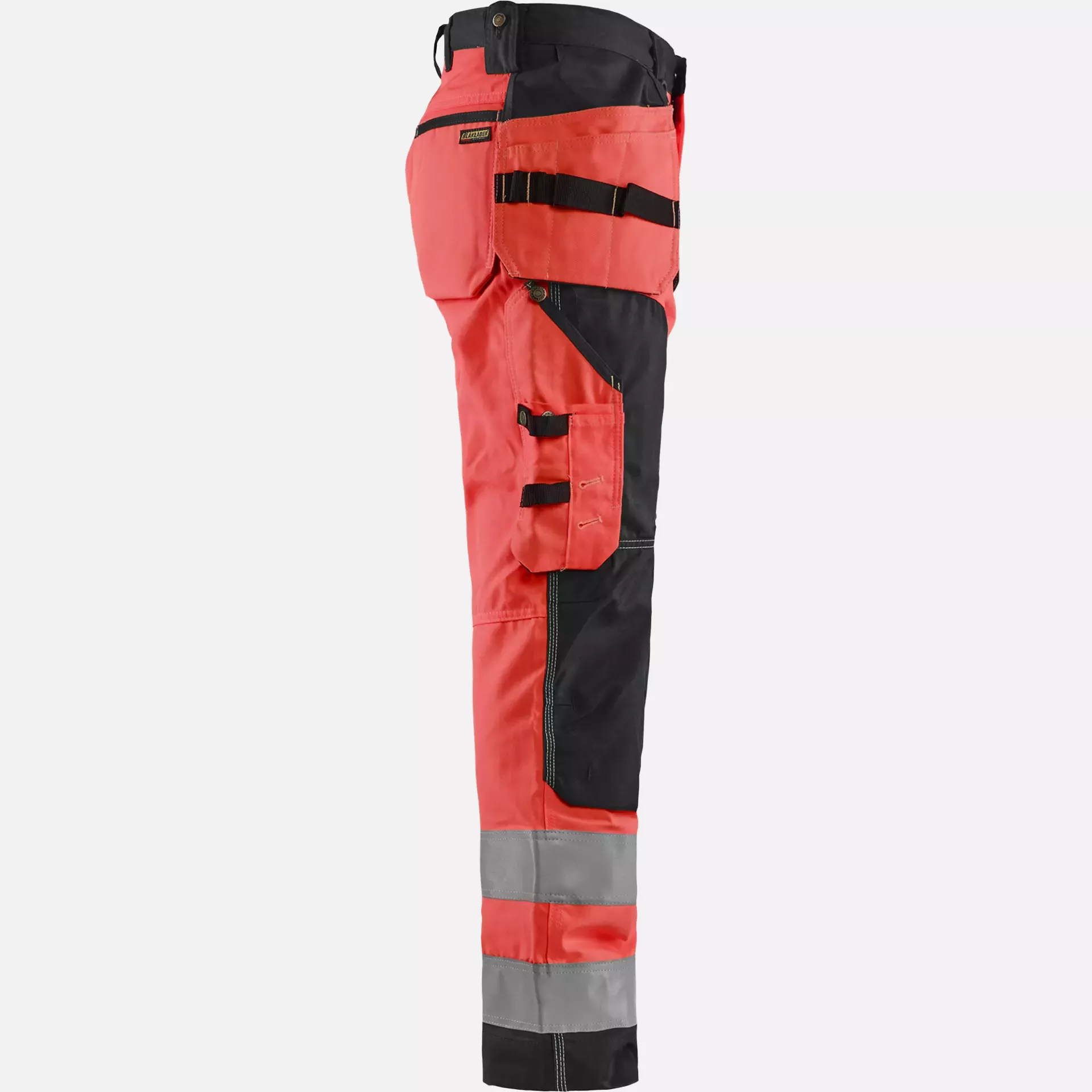 Blaklader 156818115599, High Vis Craftsman Work Trousers, Red/Black, image 2