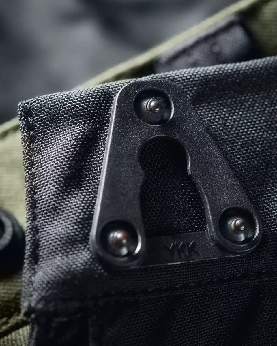 Blåkläder 197011494240, STRIKER Stretch Craftsman Work Trousers, Forest Green/Rust, image 6, gallery thumbnail