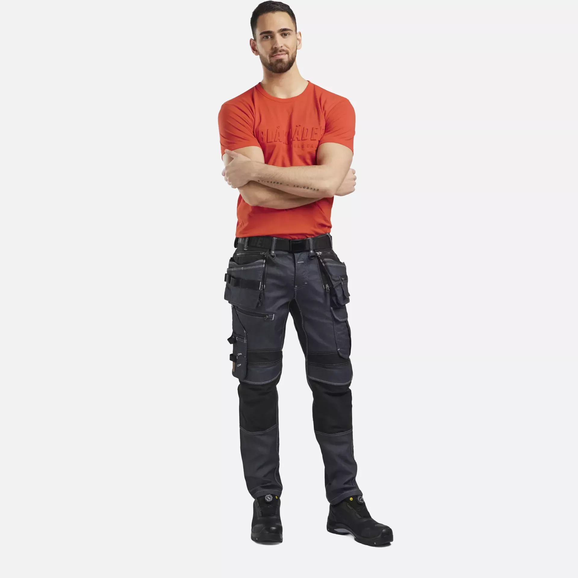 Blaklader 353110425409, 3D T-Shirt, Orange Red, image 5
