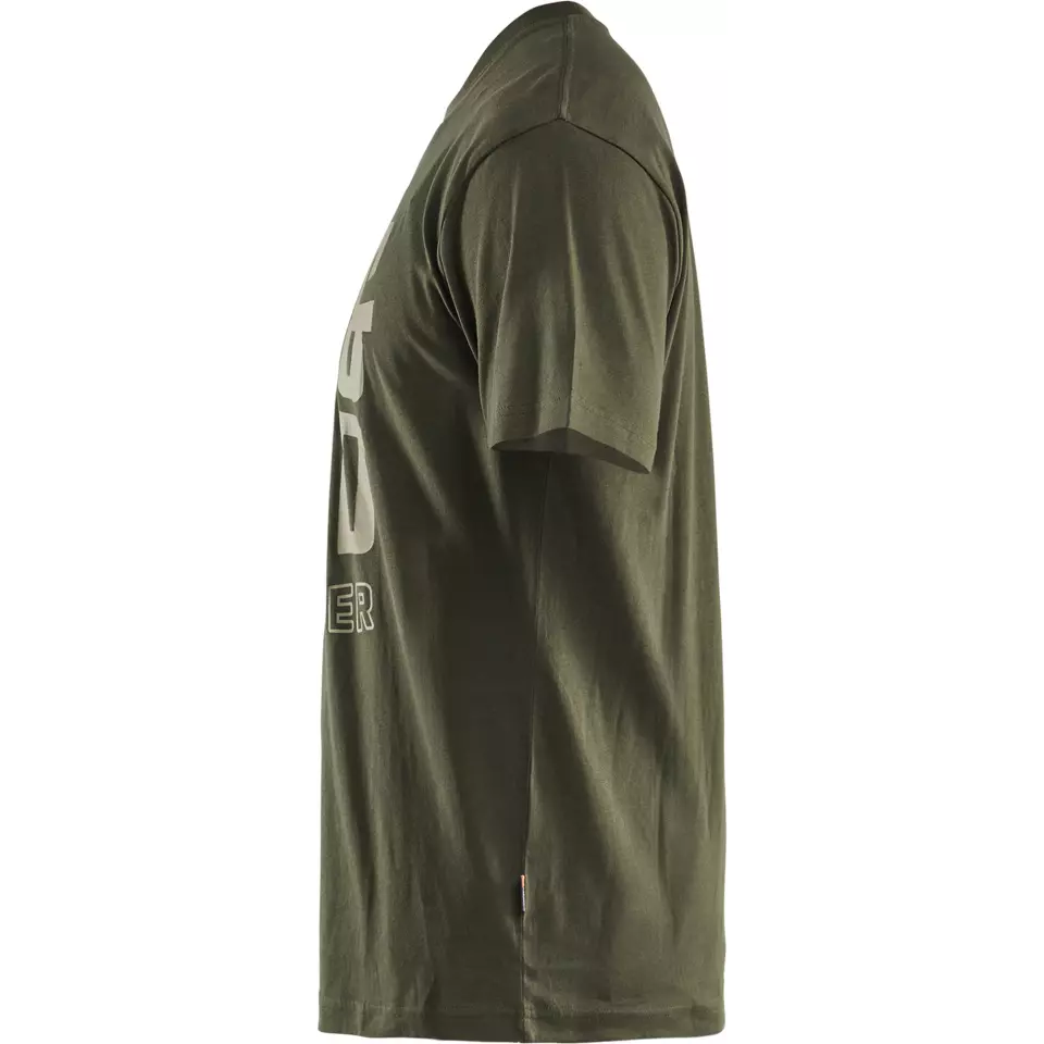 Blaklader 942110424209, Grit and Grind T-Shirt, Waldgrün, image 3, gallery thumbnail