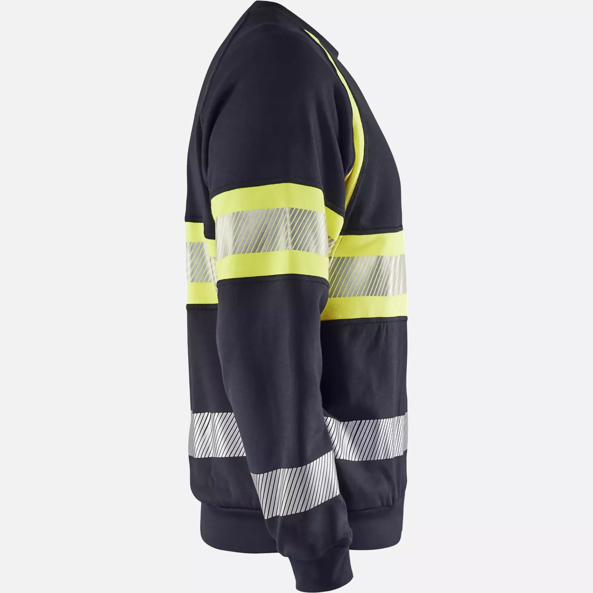 Blaklader 345917628933, Multinorm Sweatshirt, Navy Blue/ Yellow, image 2