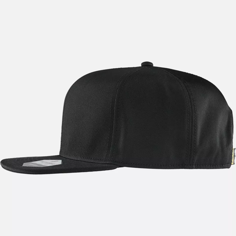 Blaklader 208611089900, Flexible Flatbrim Cap, Black, image 3, gallery thumbnail