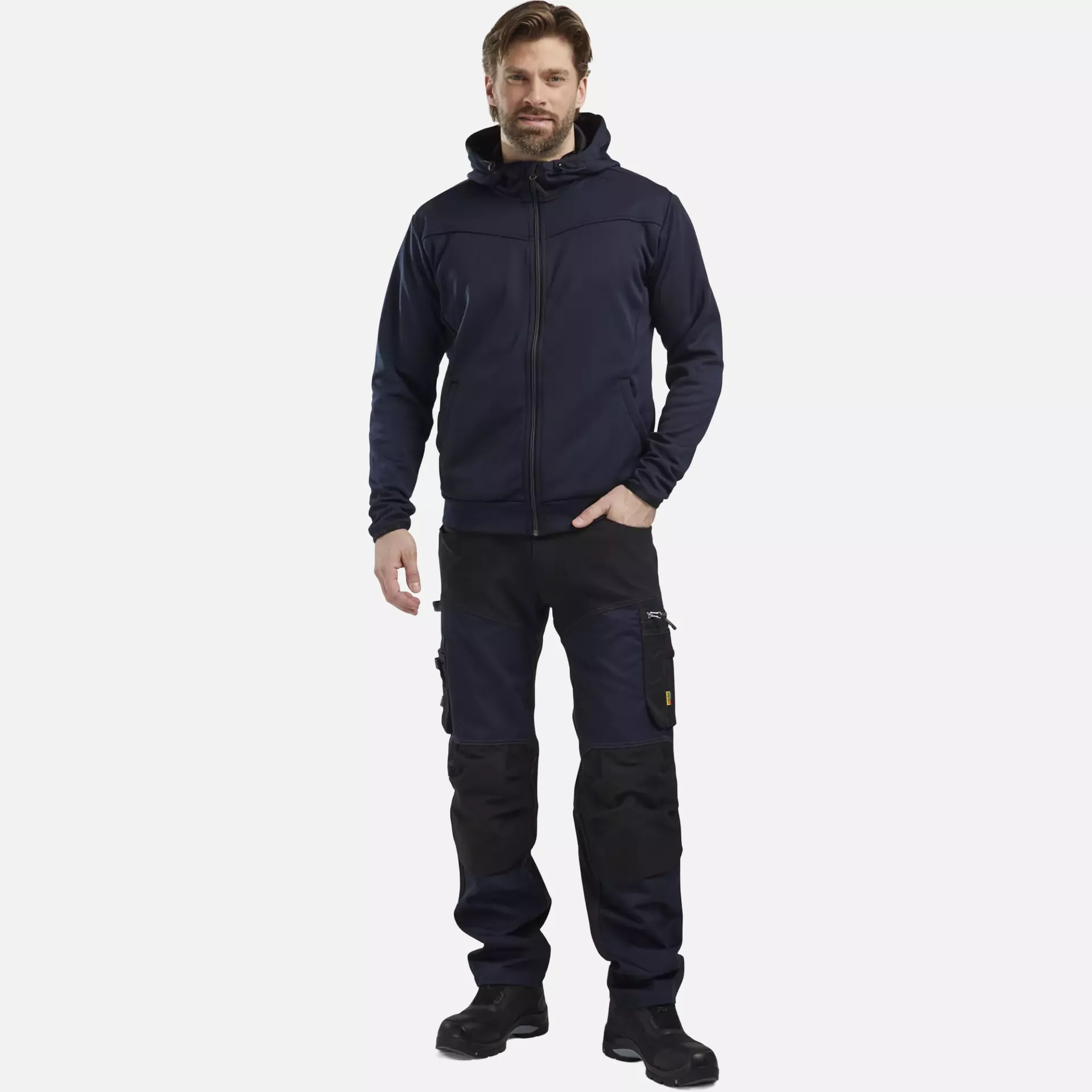 Blaklader 179918608699, Stretch Craftsman Work Trousers, Dark Navy/Black, image 5