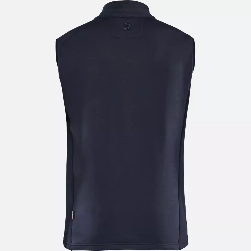 Blaklader 473625398600, STRIKER Fleece Vest, Dark Navy, image 3, gallery thumbnail