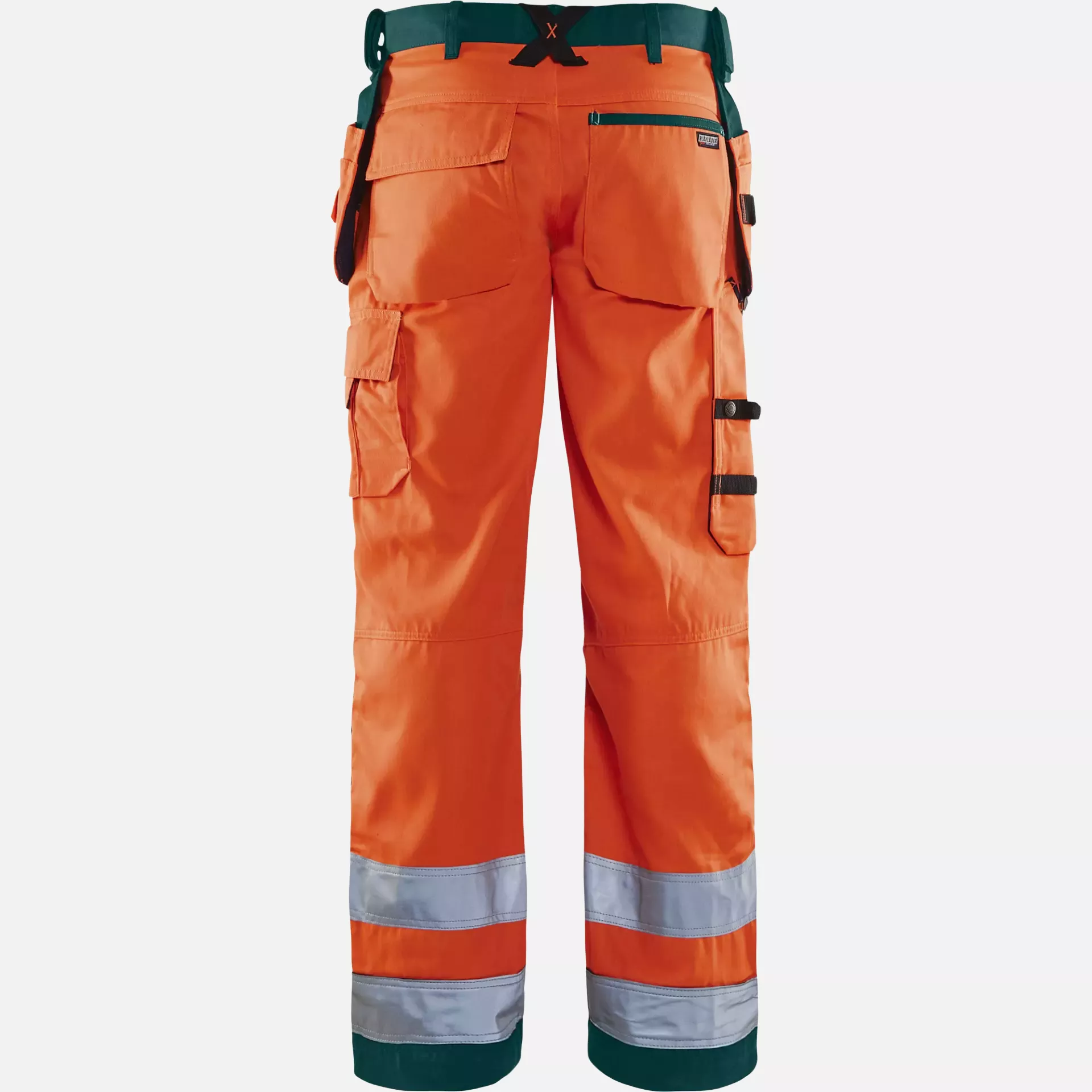 Blaklader 156818115349, High Vis Handwerker Arbeitshose, Orange/Grün, image 3