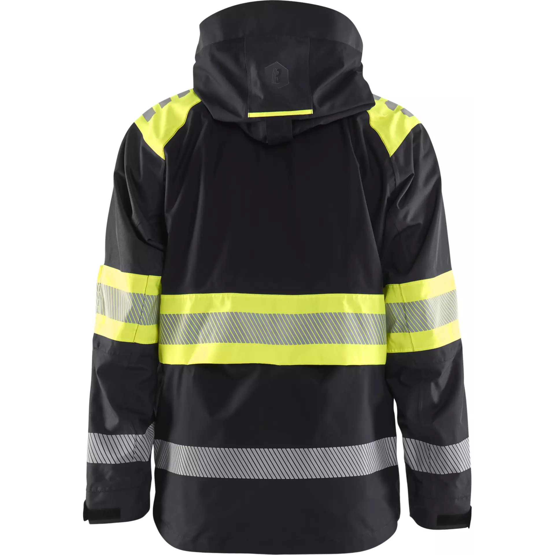 Blåkläder 442019779933, High Vis Shell Jacke, Schwarz/Gelb, image 4