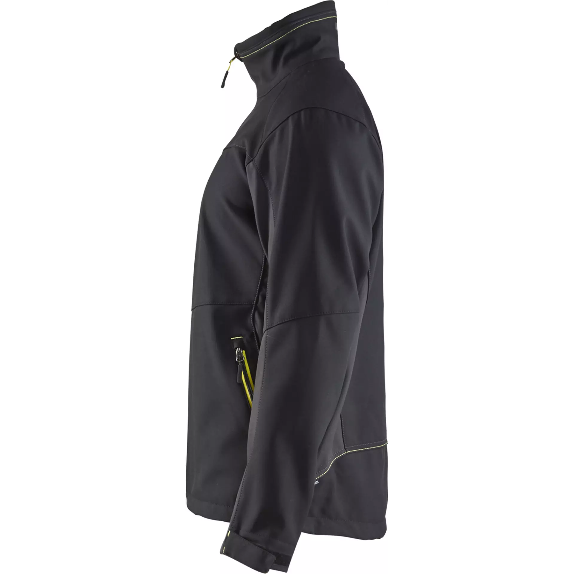 Blaklader 495025169933, Softshell Jacke, Schwarz/Gelb, image 3