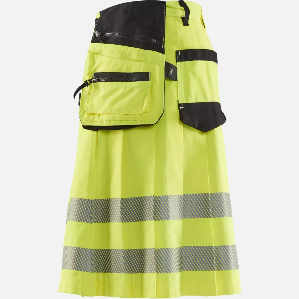 Blaklader 192118313399, High Vis Kilt, Gelb/Schwarz, image 3, gallery thumbnail