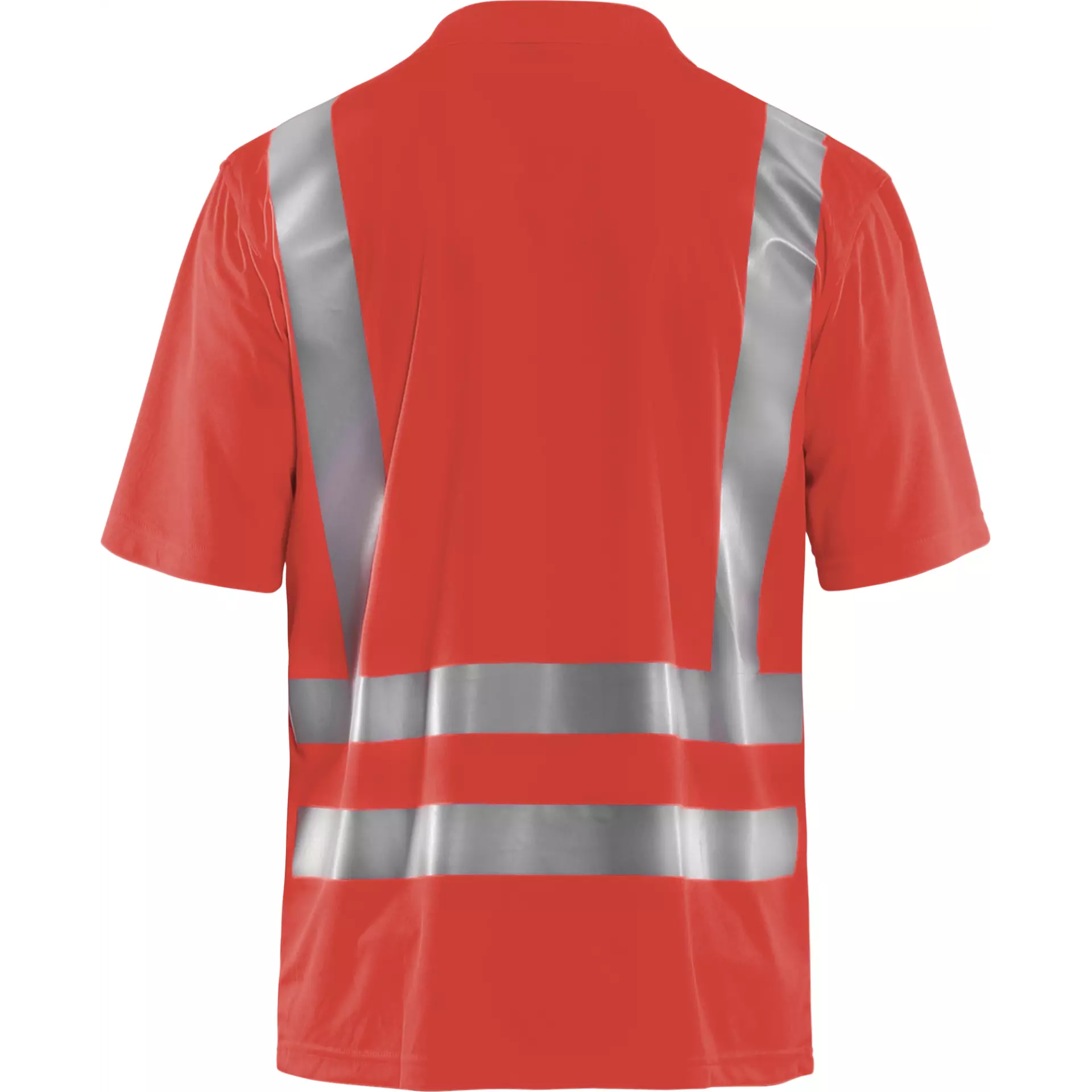 Blåkläder 339110115500, High Vis UV Protection Polo Shirt, Red, image 4