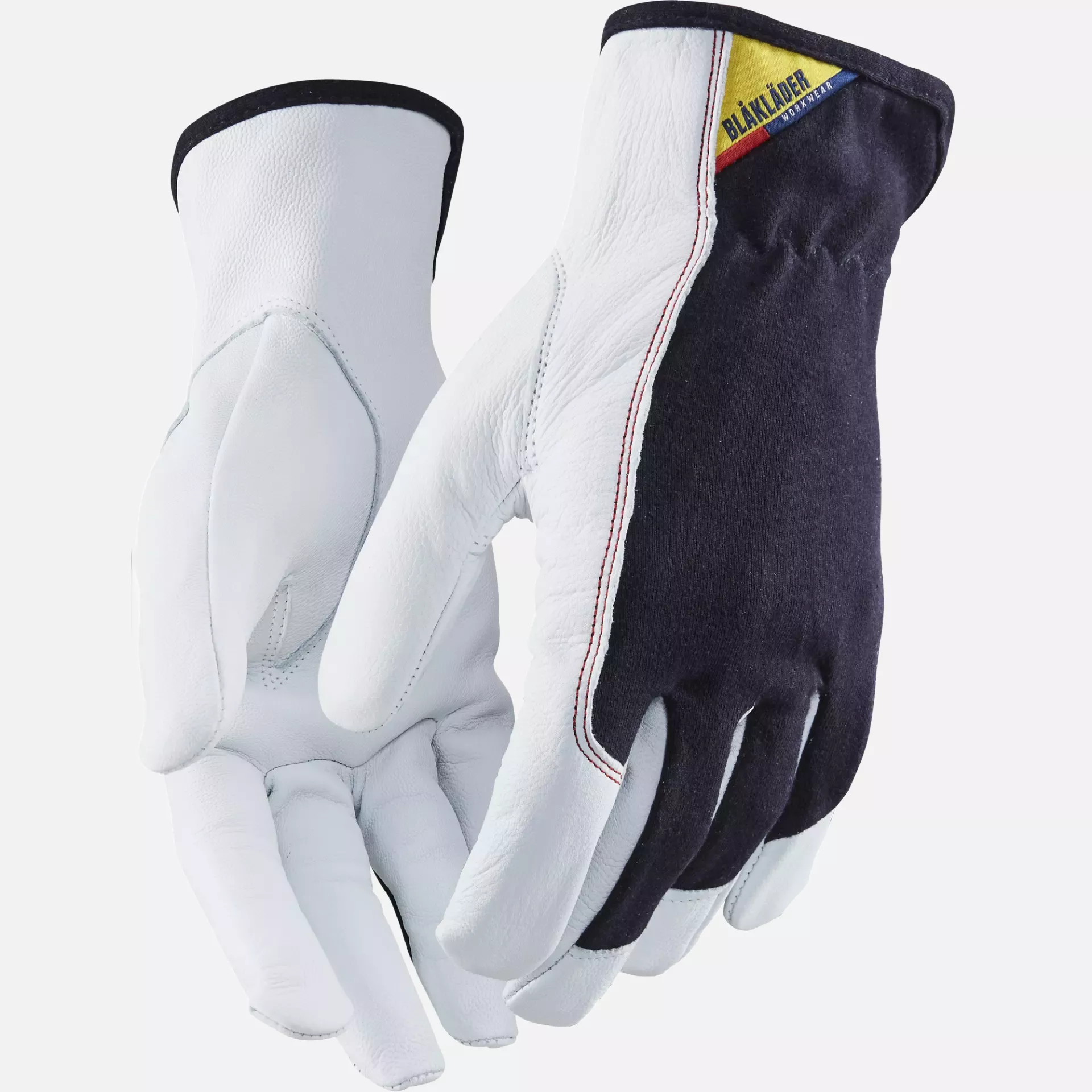Blaklader 280314588610, Leather Work Glove, Dark Navy/White, image 1