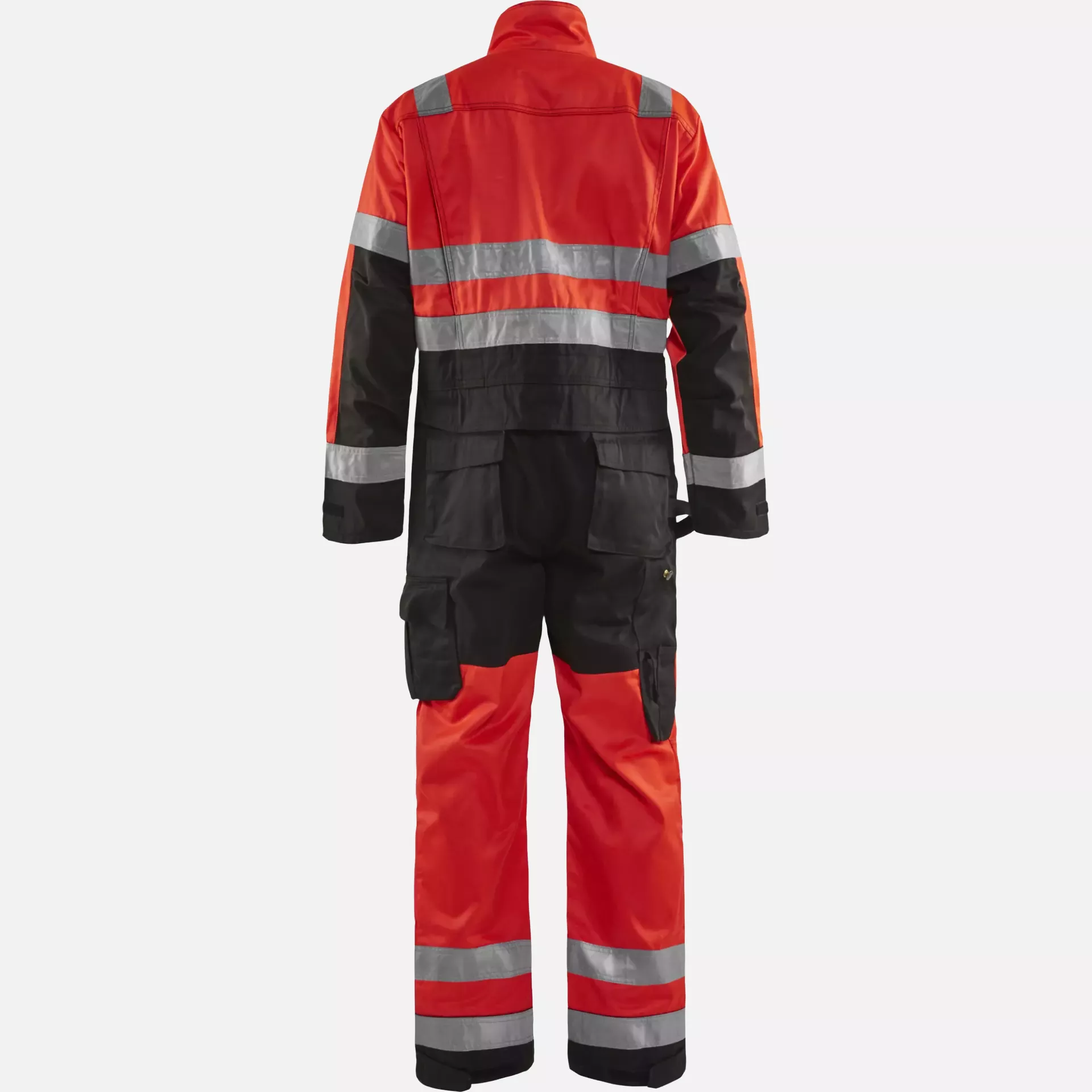 Blaklader 637318045599, Hi-Vis Coverall, Red/Black, image 4