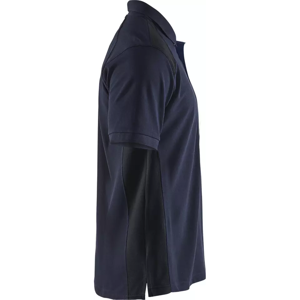 Blaklader 332410508699, Polo Shirt, Dark Navy/Black, image 2, gallery thumbnail