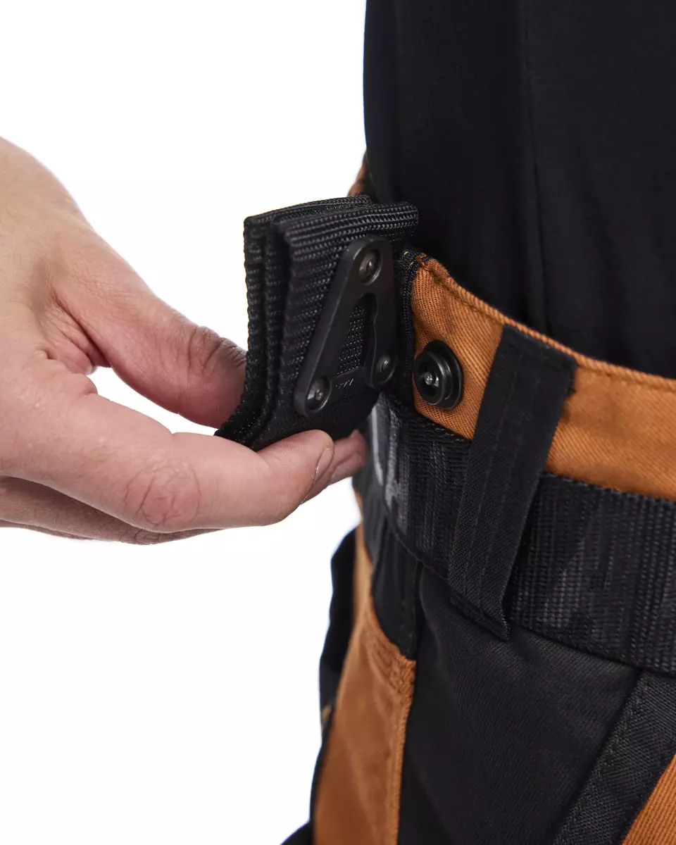 Blåkläder 197011494099, STRIKER Stretch Craftsman Work Trousers, Rust/Black, image 9, gallery thumbnail