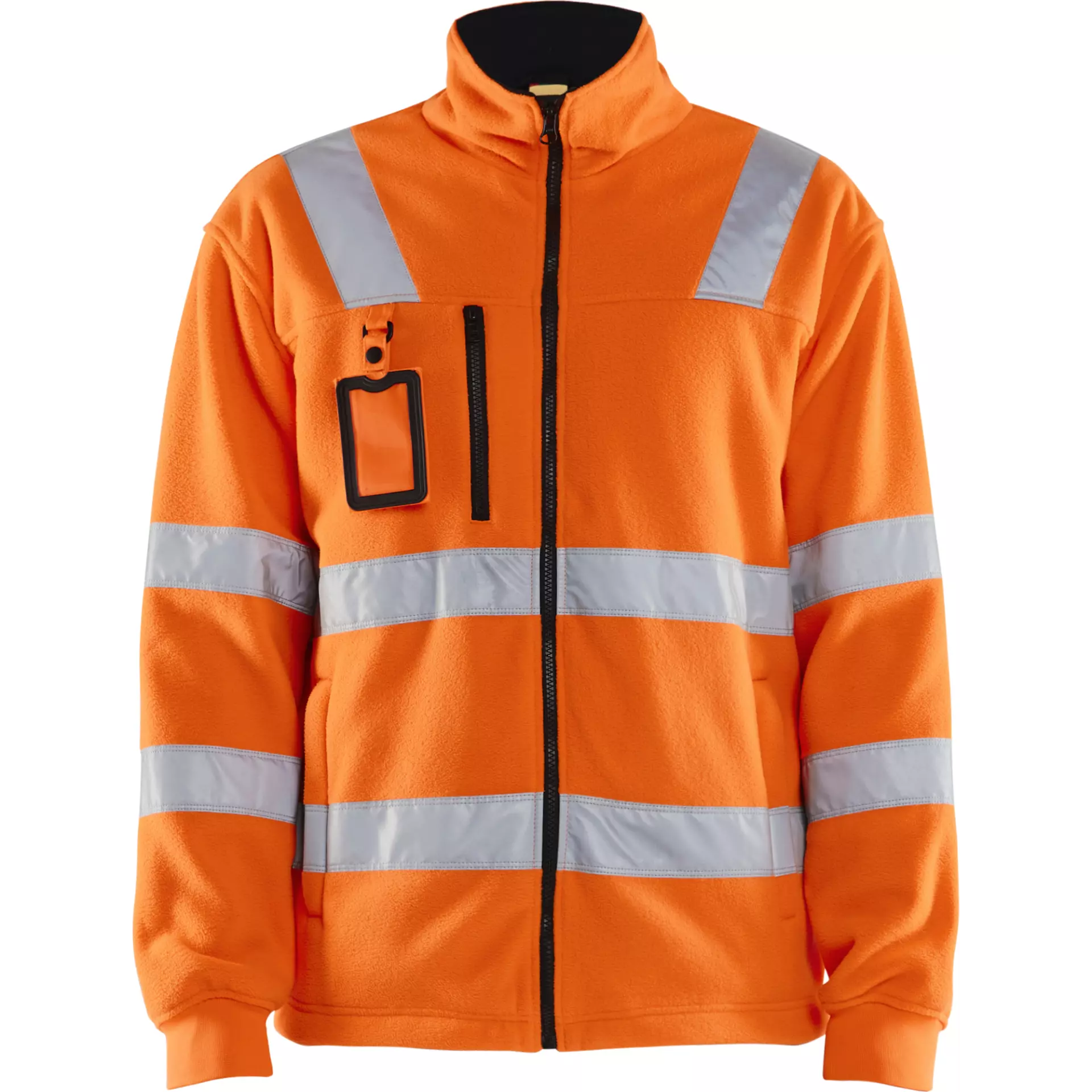 Blåkläder 485325605300, High Vis Fleece Jacket, Orange, image 1