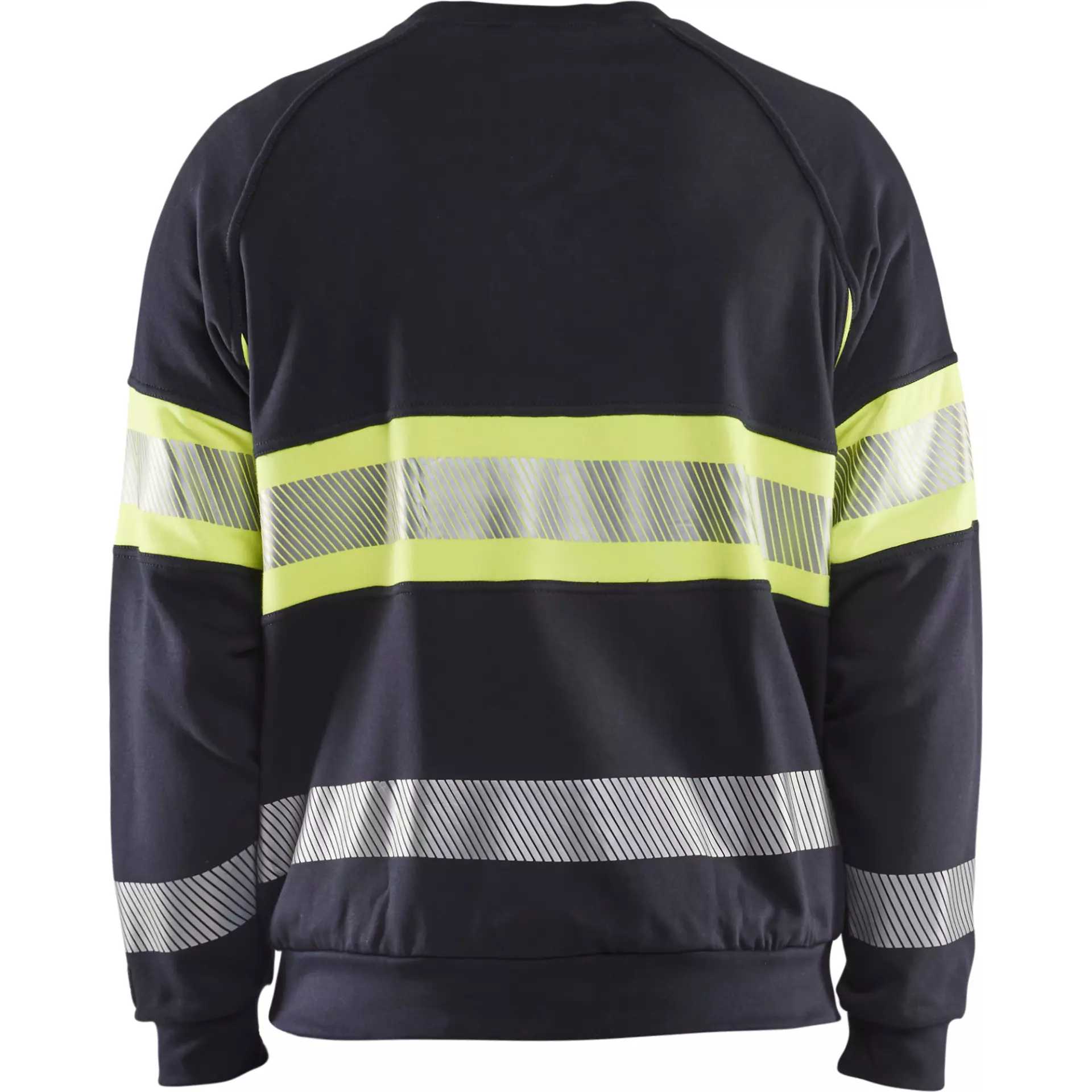 Blåkläder 345917628933, Multinorm Sweatshirt, Marineblau/ Gelb, image 4