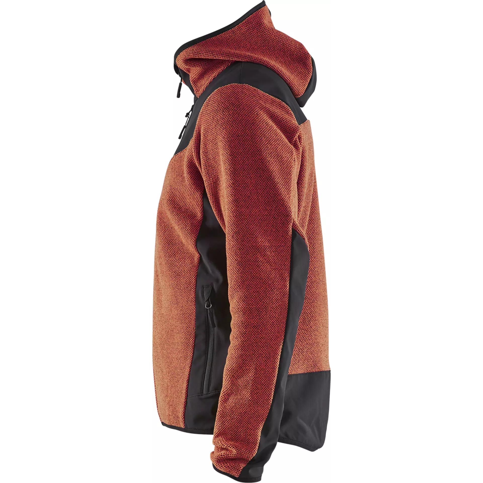 Blåkläder 594025365999, Softshell Knit Jacket, Rust Red/Black, image 3
