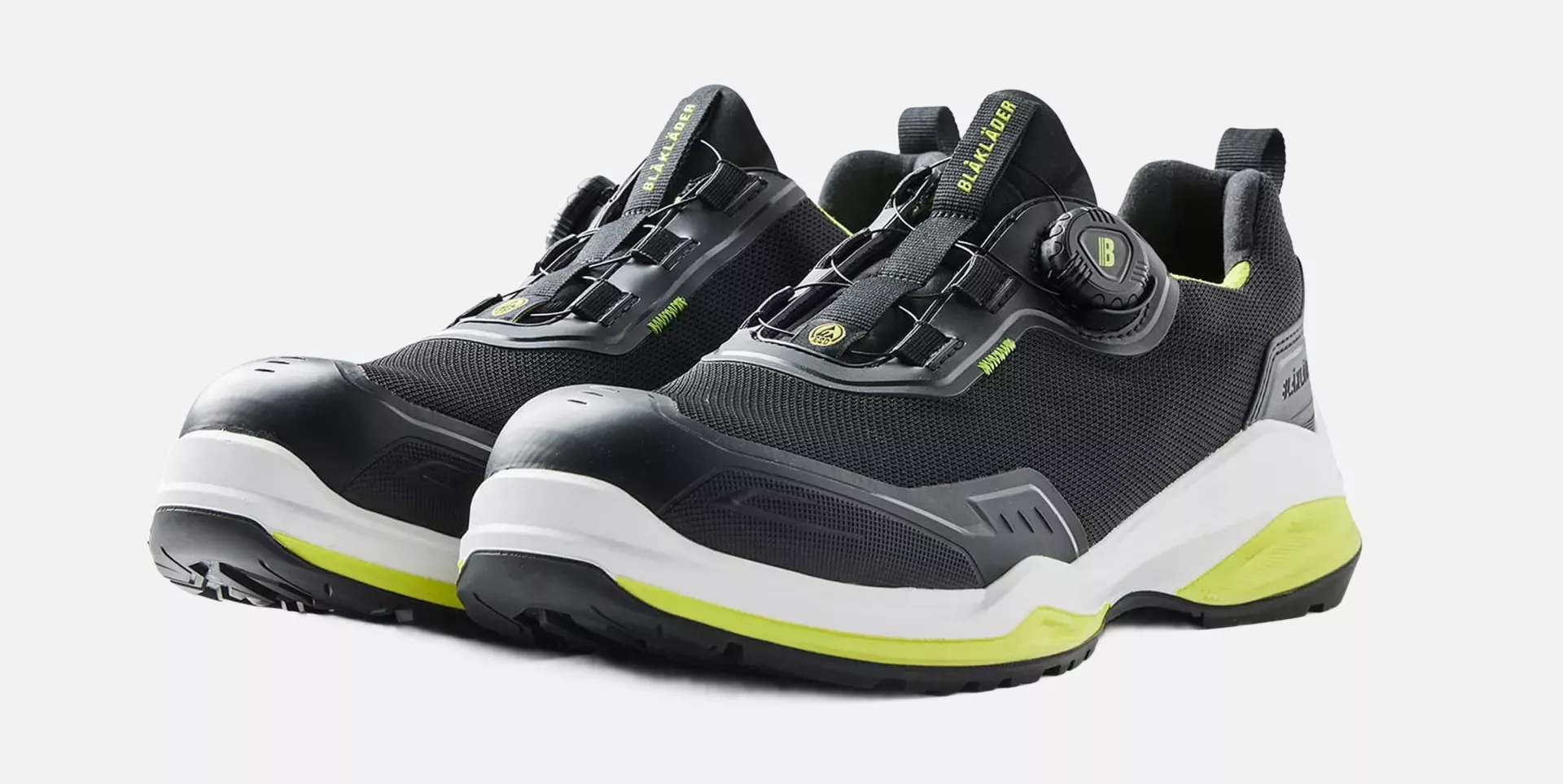 Blaklader 248600009943, STRIKER Safety Shoe, Black/Lime Green, image 5