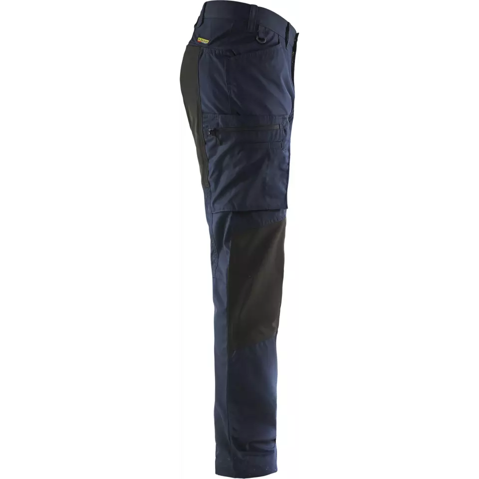 Blaklader 145918458699, Stretch Work Trousers, Dark Navy/Black, image 2, gallery thumbnail