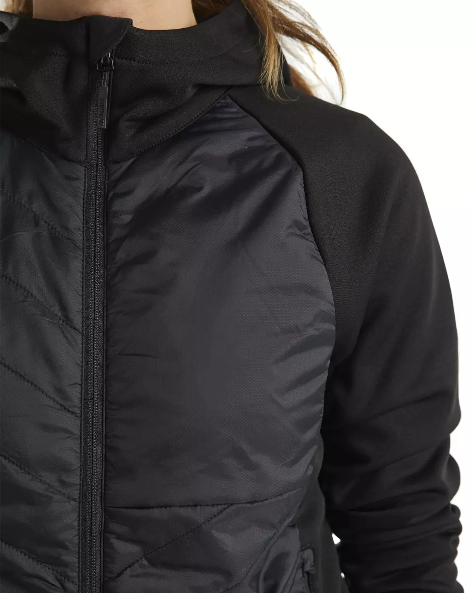 Blaklader 346425269998, Ladies Hybrid Sweatshirt, Black/Dark Grey, image 6, gallery thumbnail