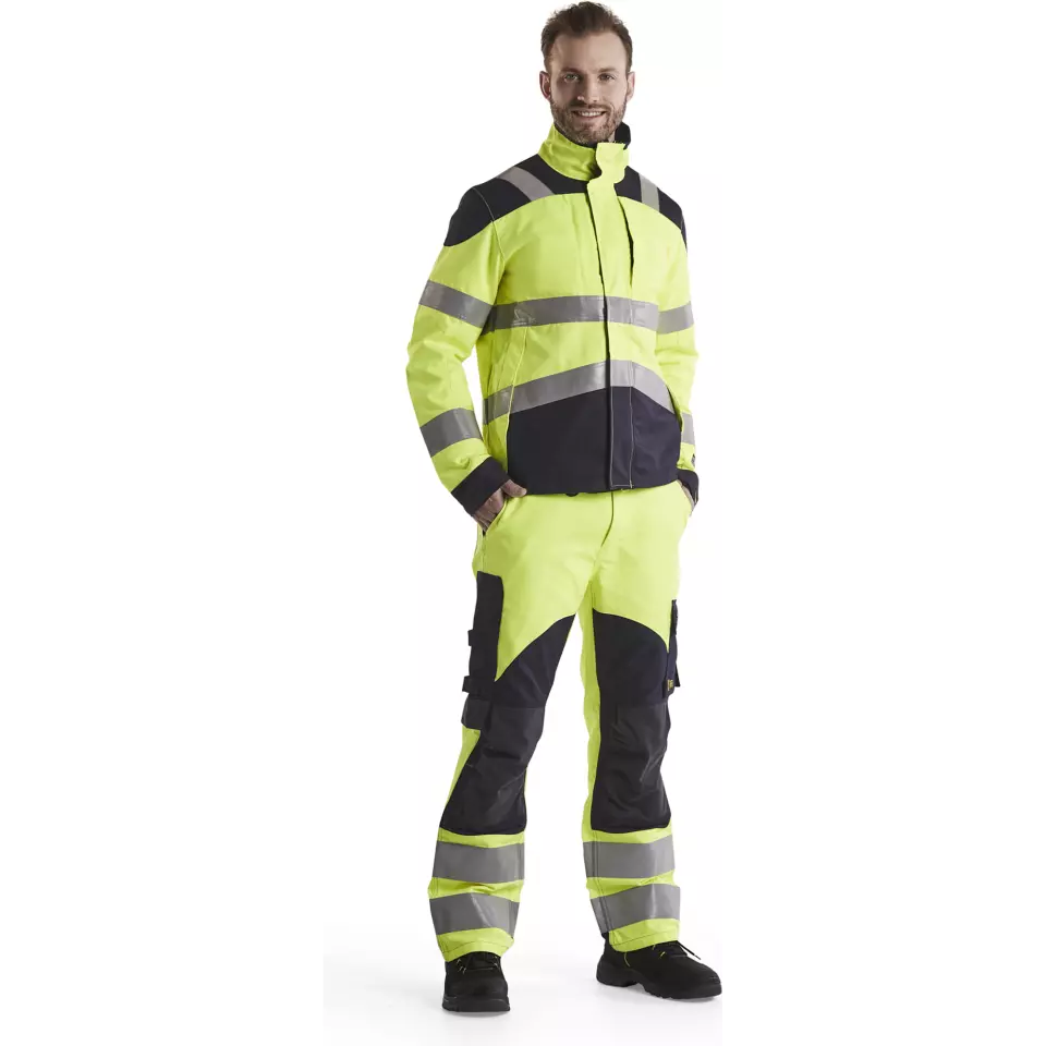 Blåkläder 158815123389, Multinorm Arbeitshose, Gelb/Marineblau, image 5, gallery thumbnail