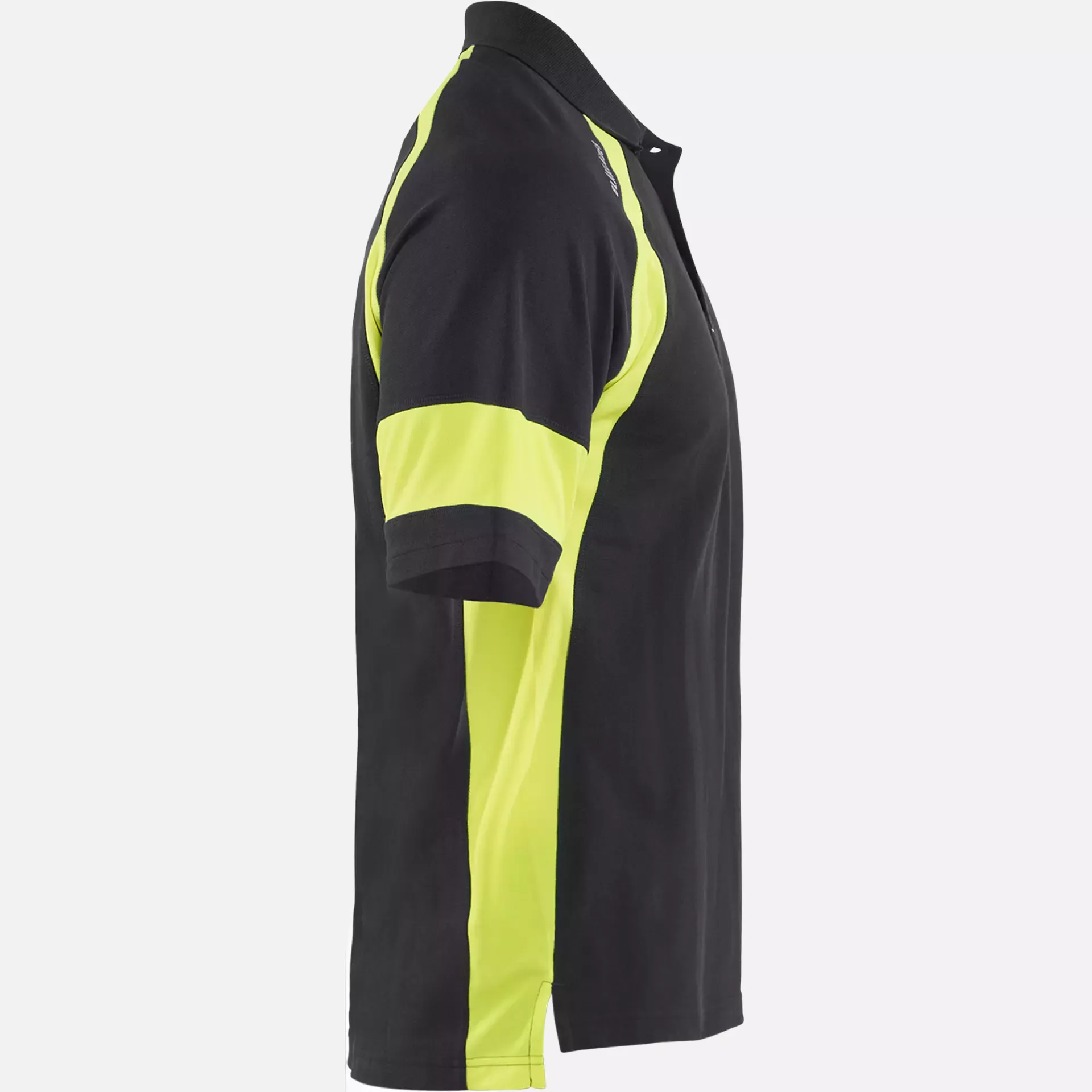 Blaklader 352810509933, High Vis Polo Shirt, Black/Yellow, image 2