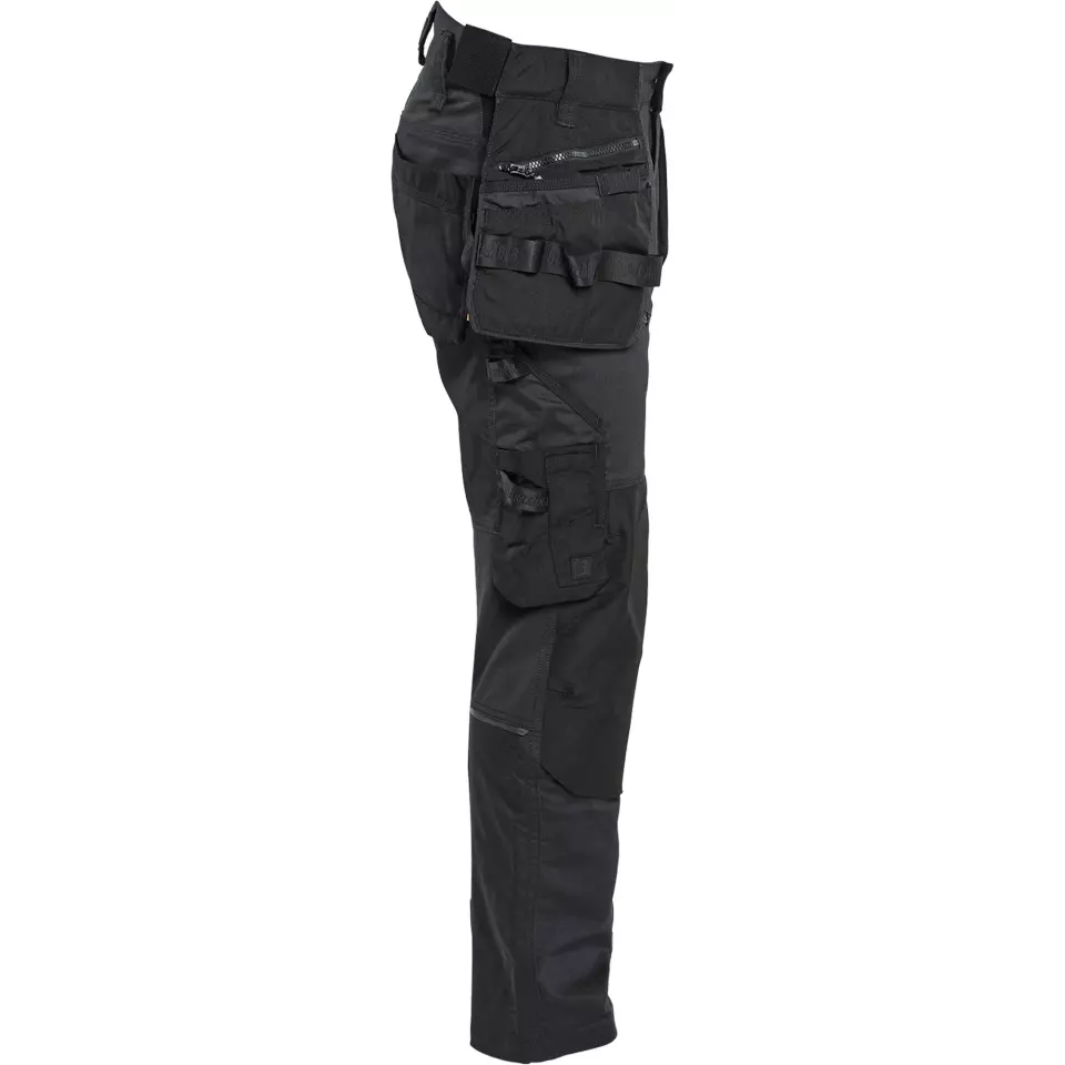 Blåkläder 197011499999, STRIKER Stretch Handwerker Arbeitshose, Schwarz/Schwarz, image 2, gallery thumbnail