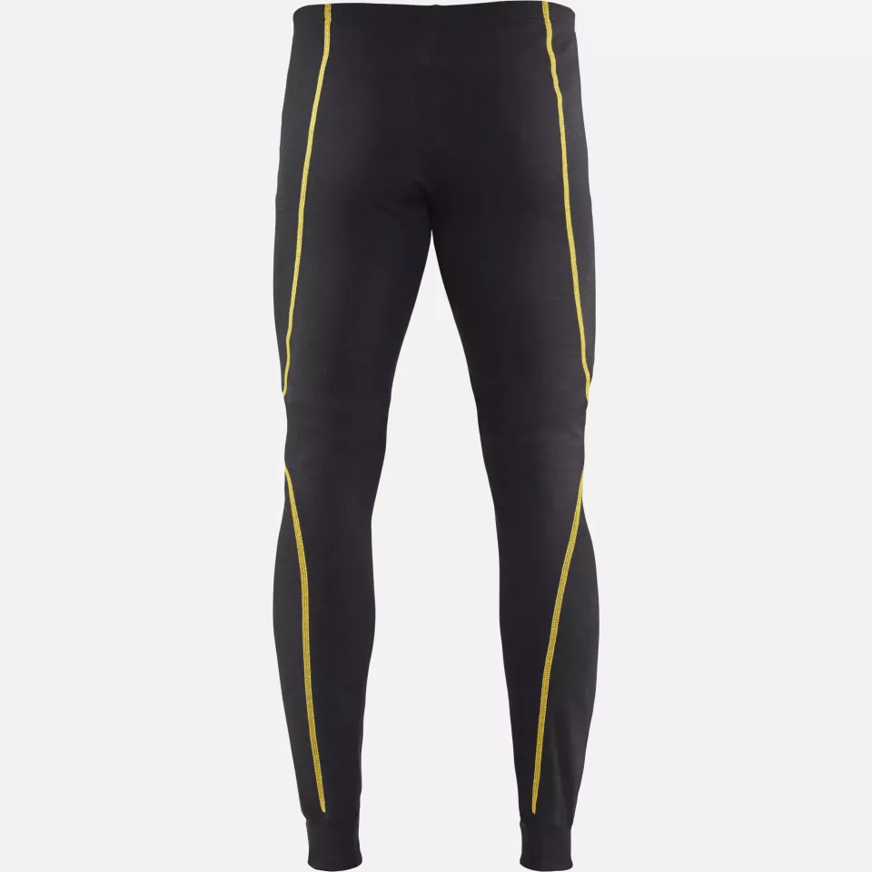 Blaklader 188910759900, Merino Wool Flame Retardant Long Johns, Black, image 4, gallery thumbnail