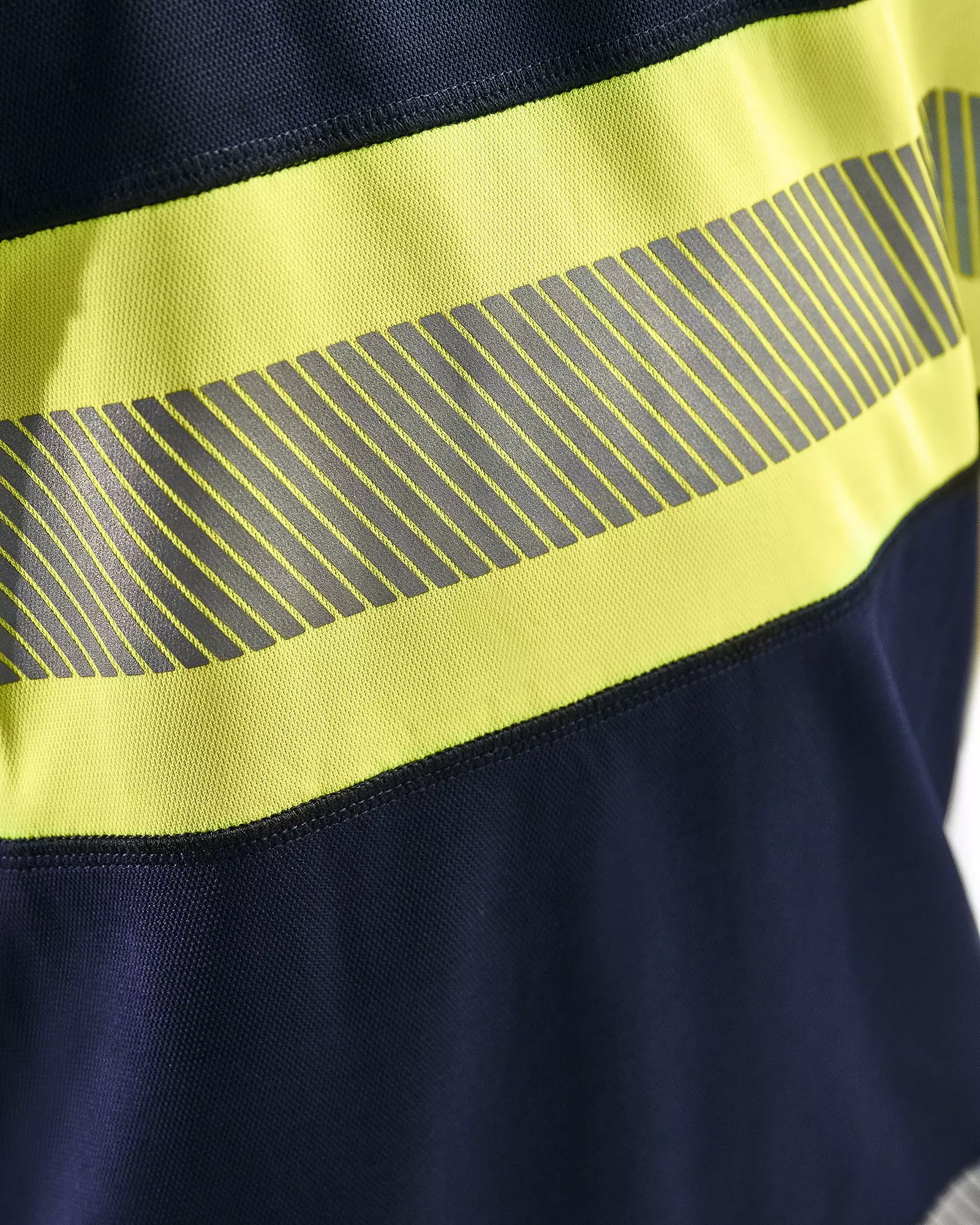 Blaklader 333710518933, High Vis UV Protection T-Shirt, Navy Blue/ Yellow, image 6