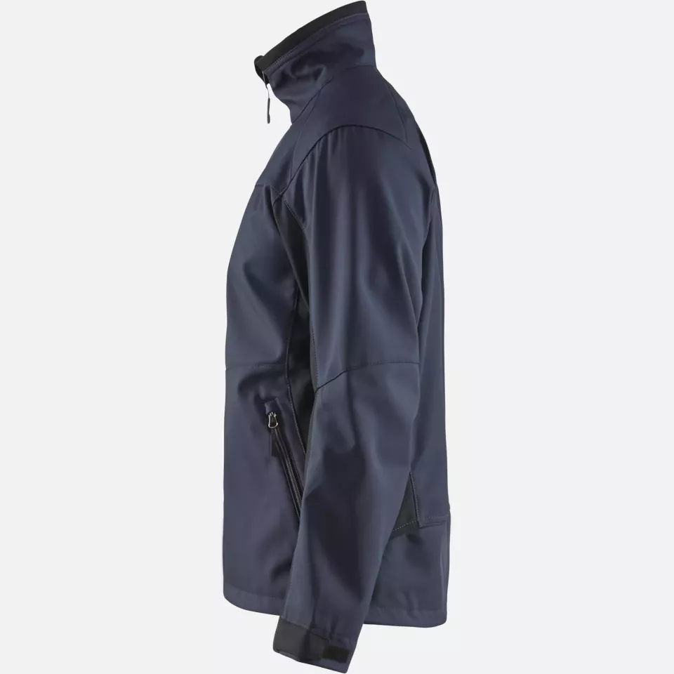 Blaklader 495025168699, Softshell Jacket, Dark Navy/Black, image 3, gallery thumbnail