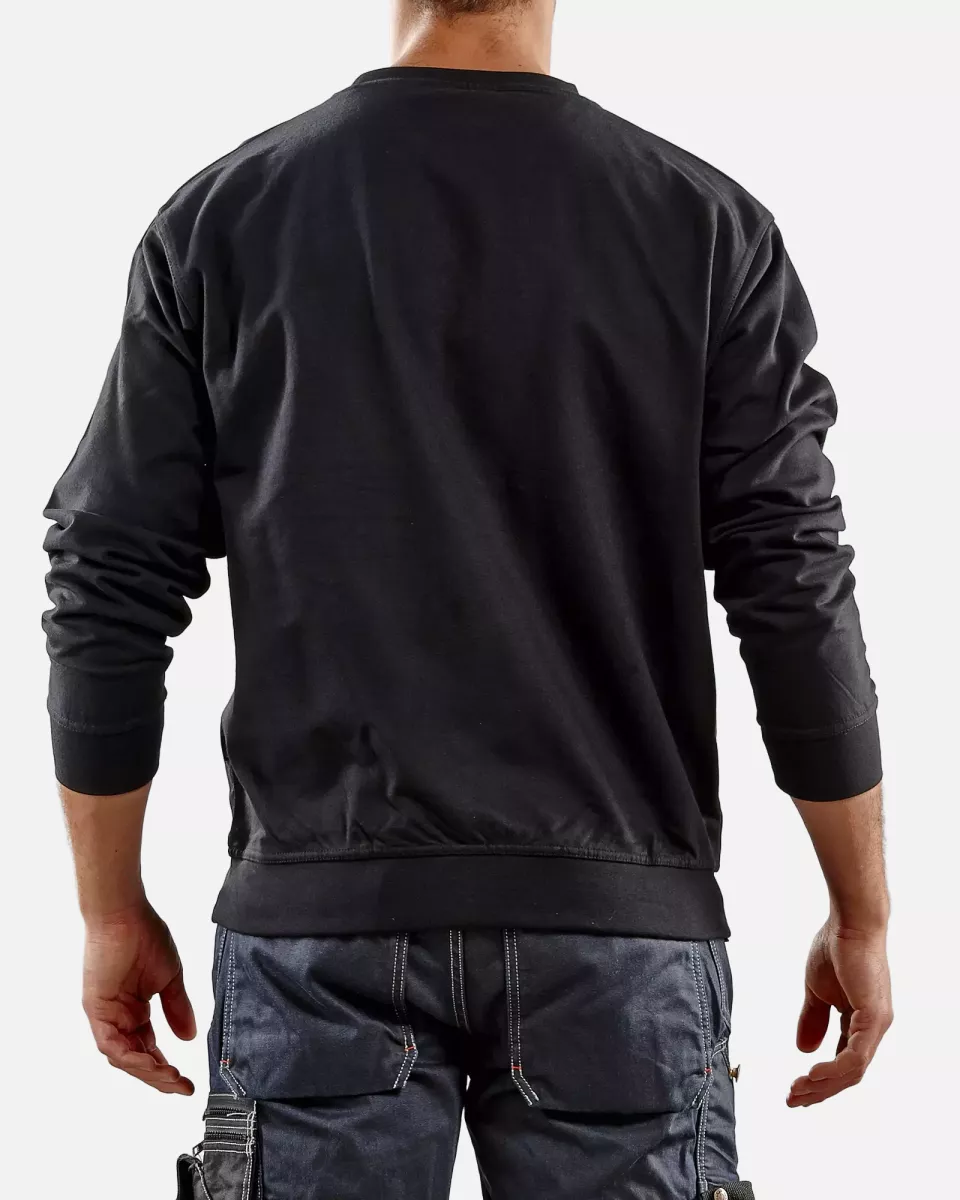 Blaklader 334011589900, Sweatshirt, Black, image 6, gallery thumbnail