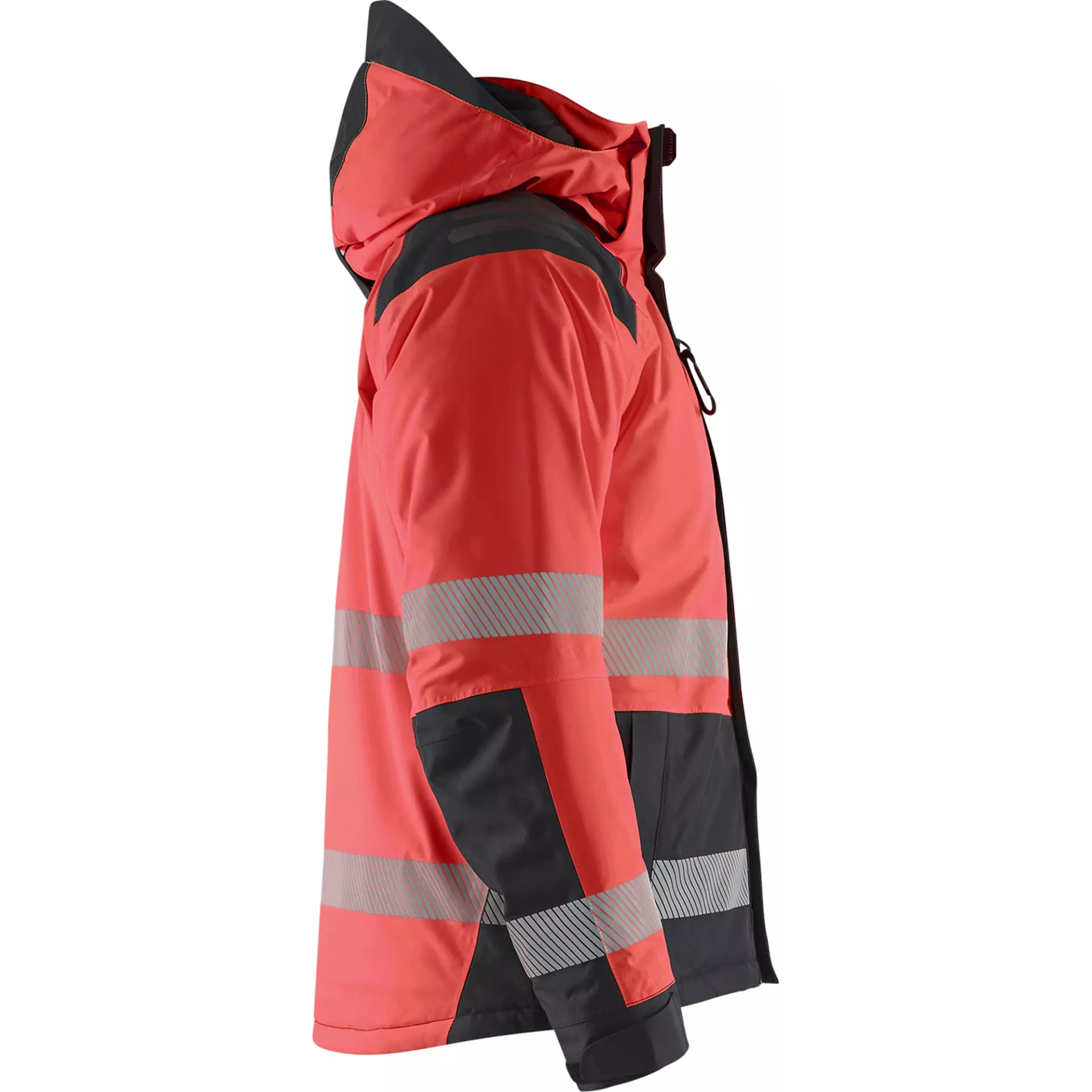 Blaklader 445519875599, High Vis Winter Jacket, Red/Black, image 2