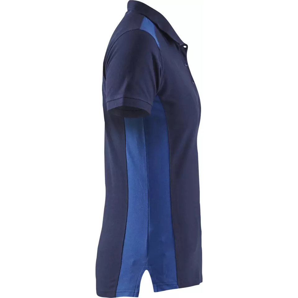 Blåkläder 339010508985, Ladies Polo Shirt, Navy/Royal Blue, image 2, gallery thumbnail