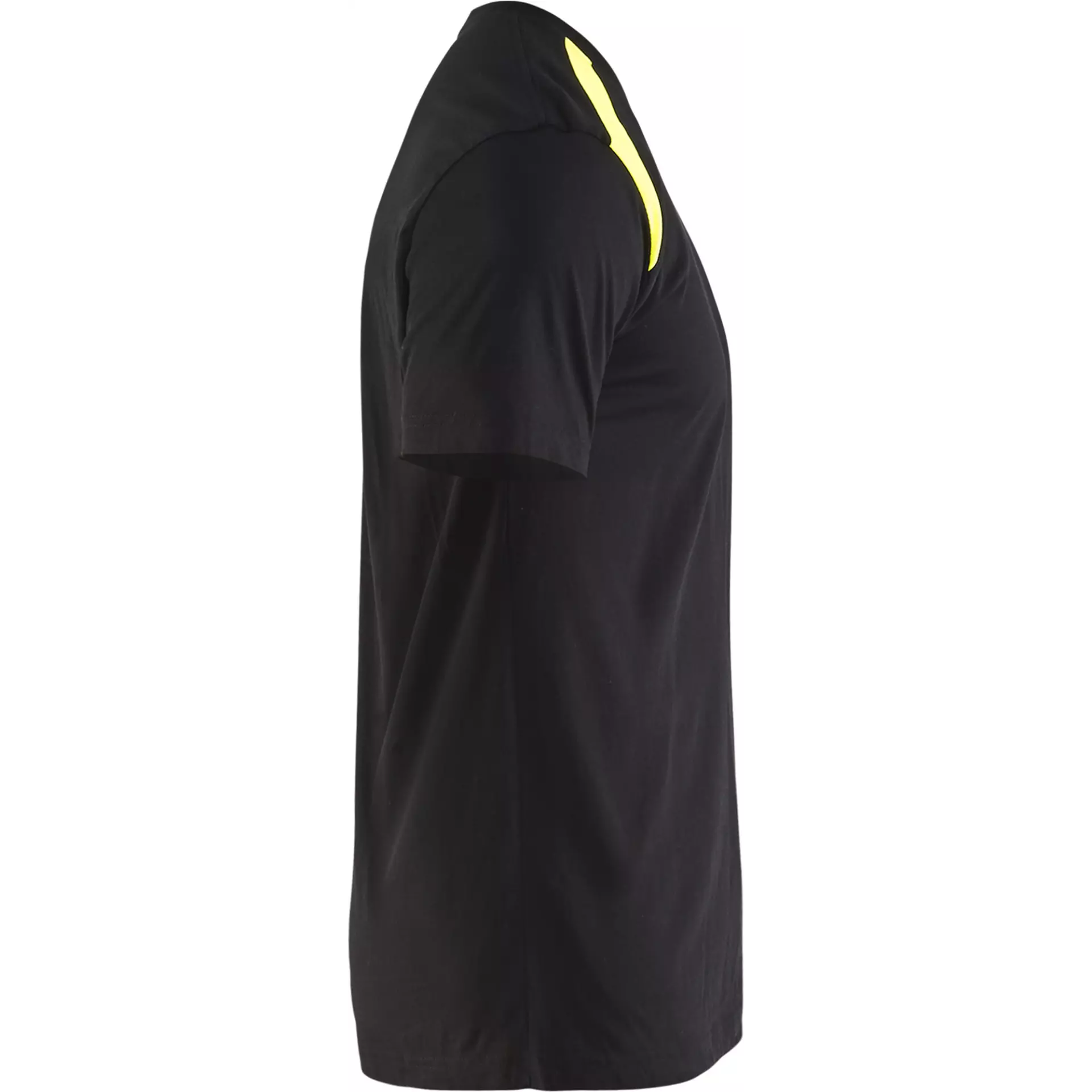 Blåkläder 337910429933, T-Shirt, Black/Yellow, image 2