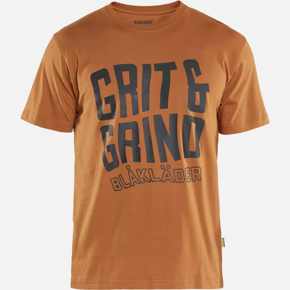 Blaklader 942110424000, Grit and Grind T-Shirt, Rust, image 1, gallery thumbnail