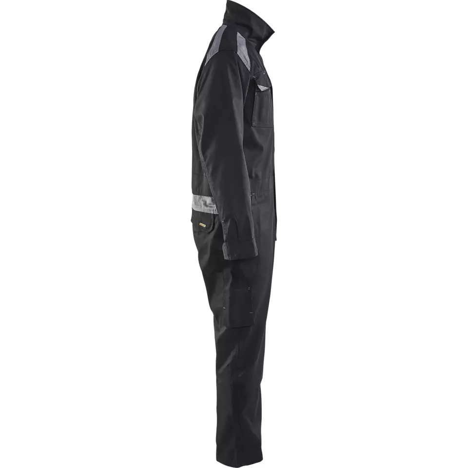 Blåkläder 605418009994, Industrial Coverall, Black/Grey, image 2, gallery thumbnail